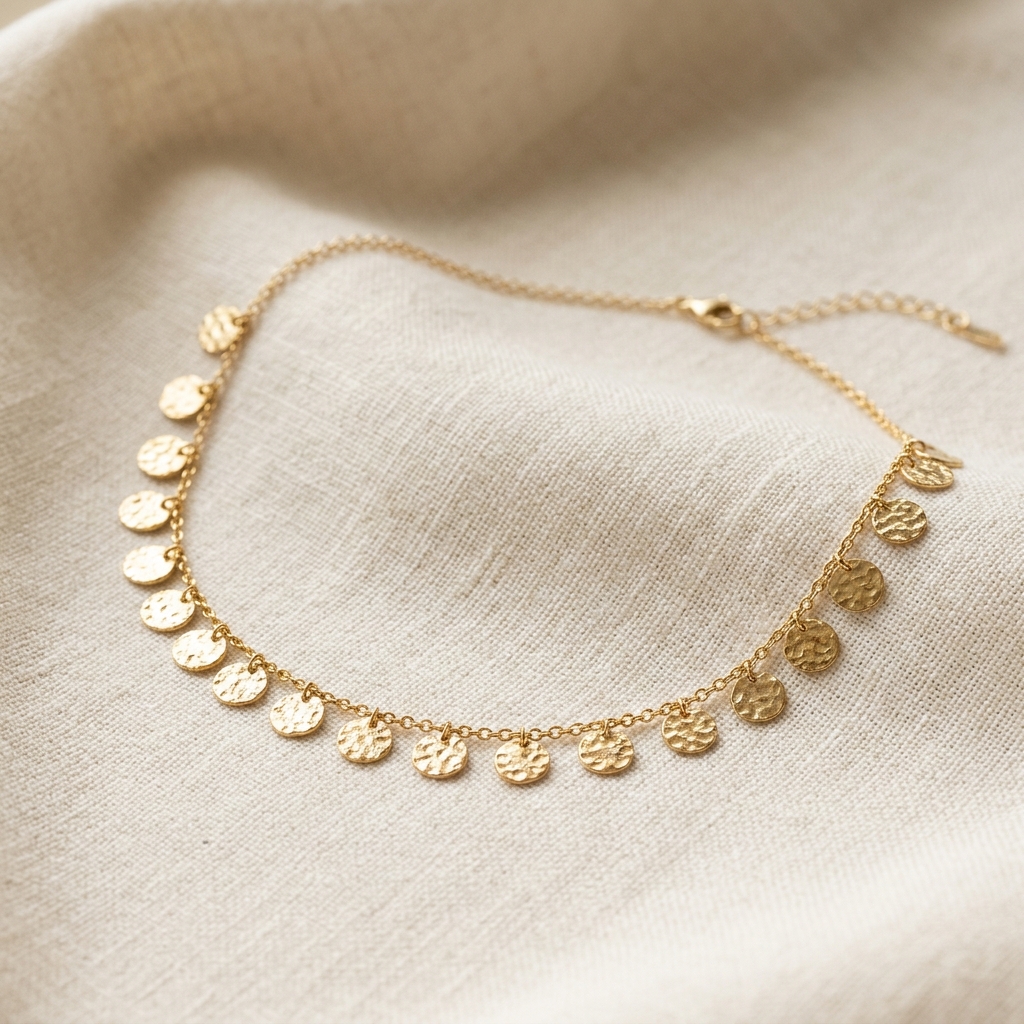 Solis Coin Choker Necklace